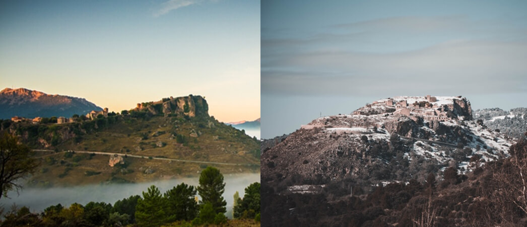 Panorámica de uno de los imprescindibles que ver en Riópar: Riópar Viejo.